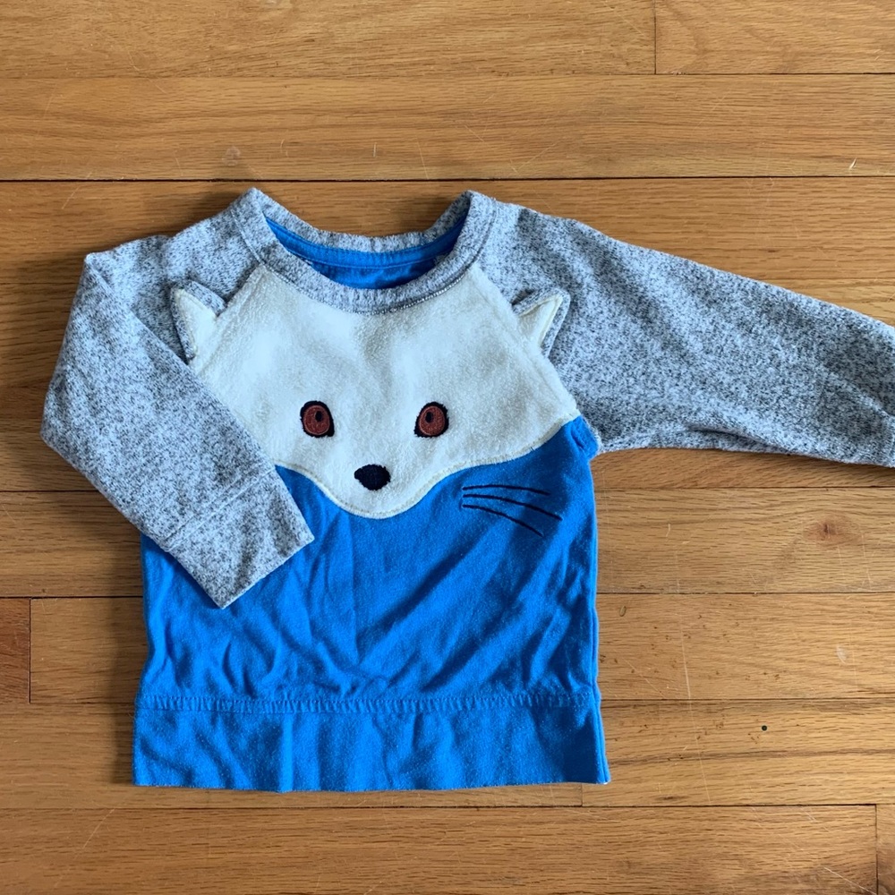 Boys fox sweater